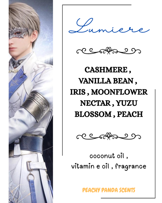 LOVE AND DEEPSPACE MYTH INSPIRED SCENTS.