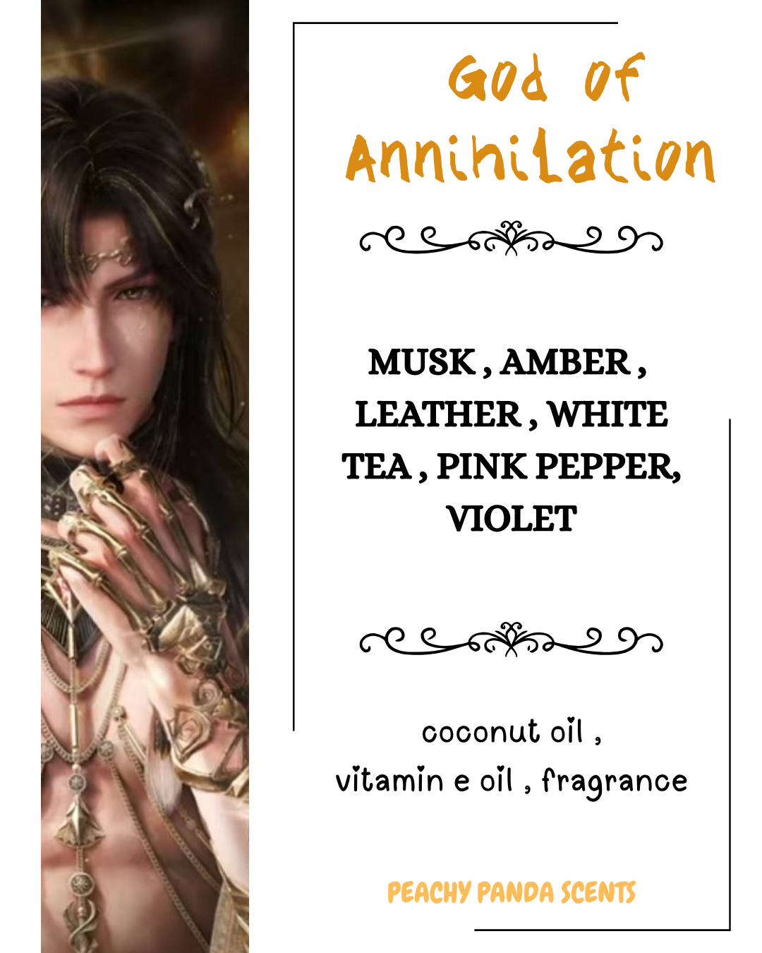 LOVE AND DEEPSPACE MYTH INSPIRED SCENTS.