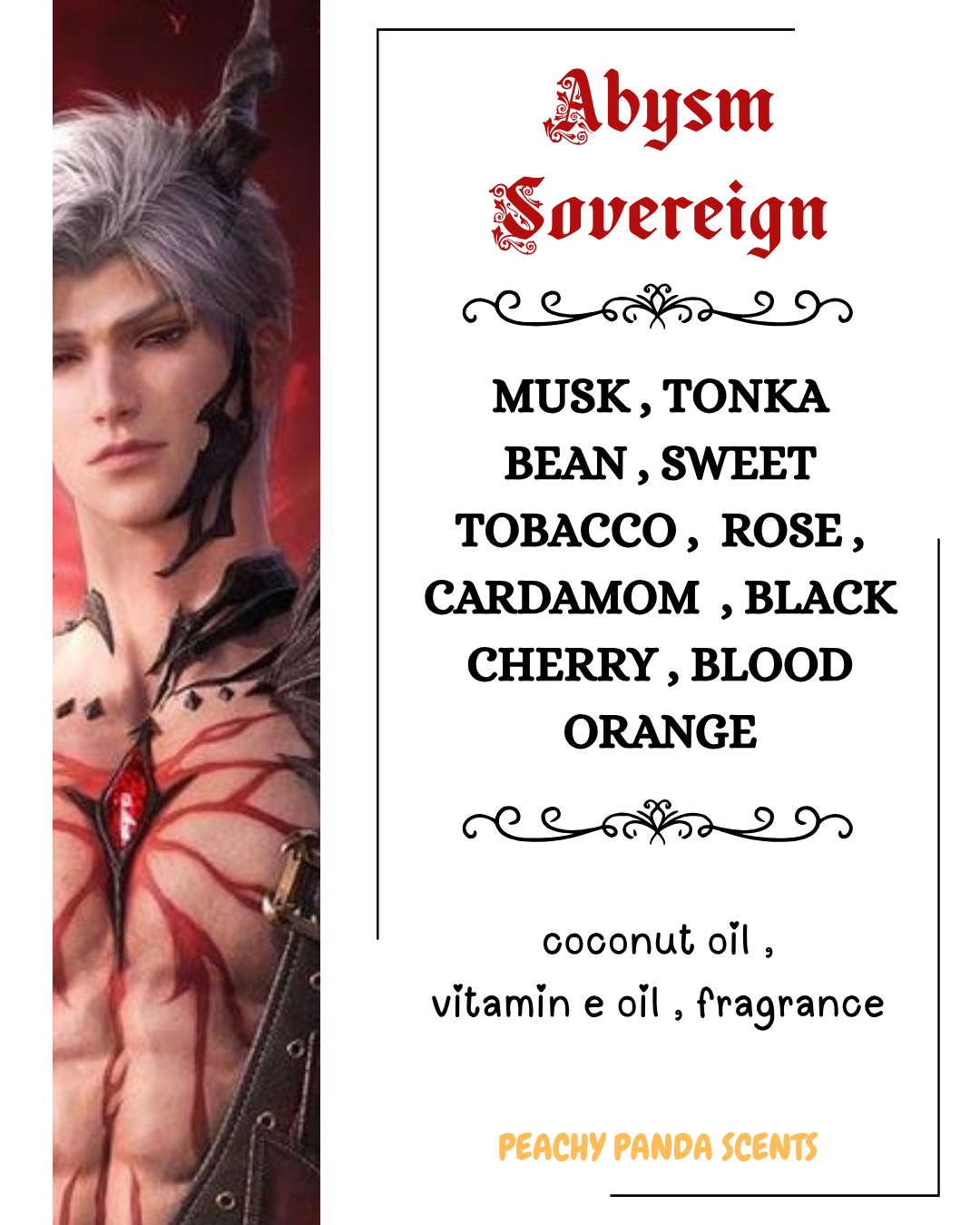LOVE AND DEEPSPACE MYTH INSPIRED SCENTS.