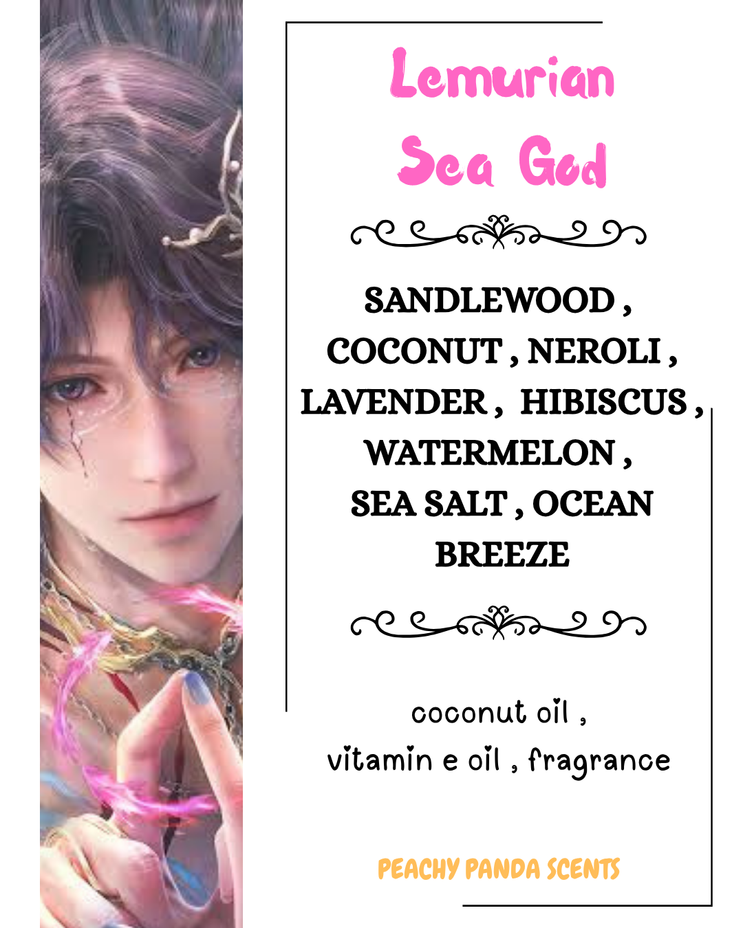 LOVE AND DEEPSPACE MYTH INSPIRED SCENTS.