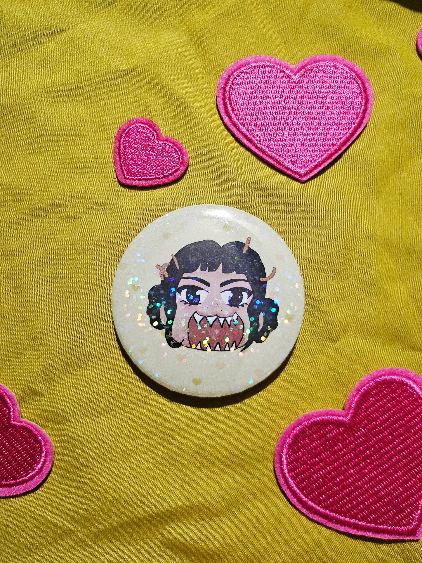 KPOP DEMON HUNTERS BUTTONS.
