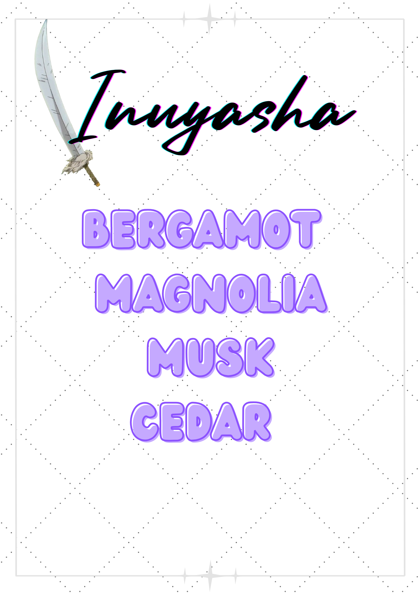 INUYASHA PERFUME COLLECTION.